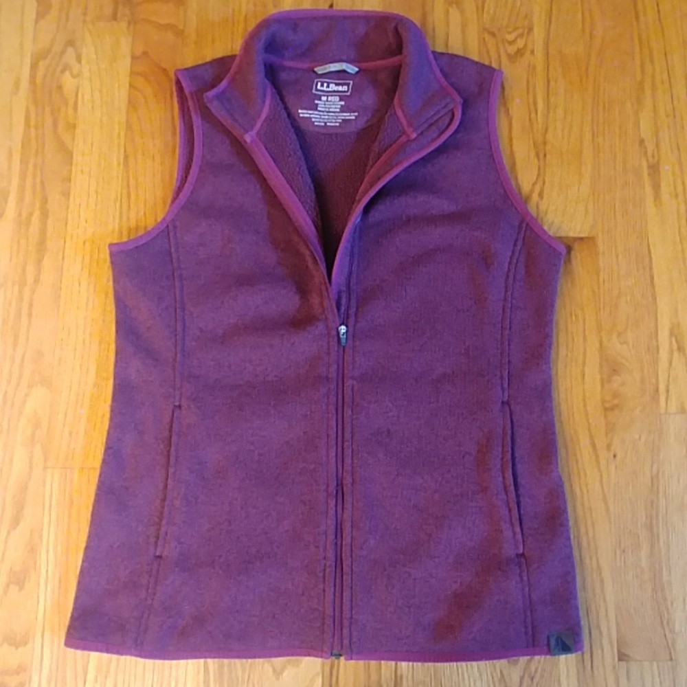 L.L. Bean sweater fleece vest
